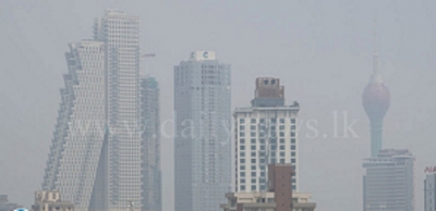 Colombo air pollution down to moderate level