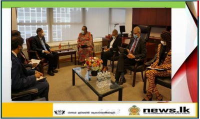 Foreign Ministers of Sri Lanka and South Africa discuss reconciliation rooted in local culture