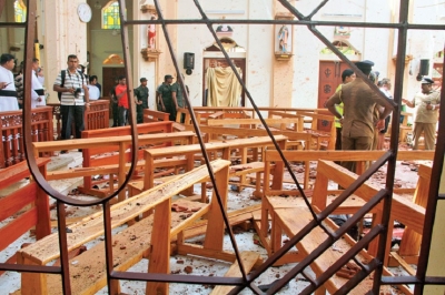 BLACK SUNDAY:Easter Sunday Services marRed by blasts