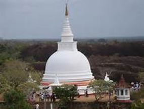 Most Sacred Relics from Pakistan exhibit in Anuradhapura