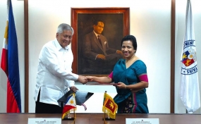 Sri Lanka and the Philippines sign MoU on Political Consultations