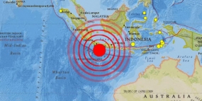 Strong quake hits east Indonesia
