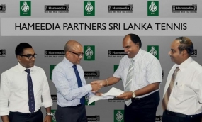 Hameedia Partners Sri Lanka Tennis as the Official Clothing Sponsor