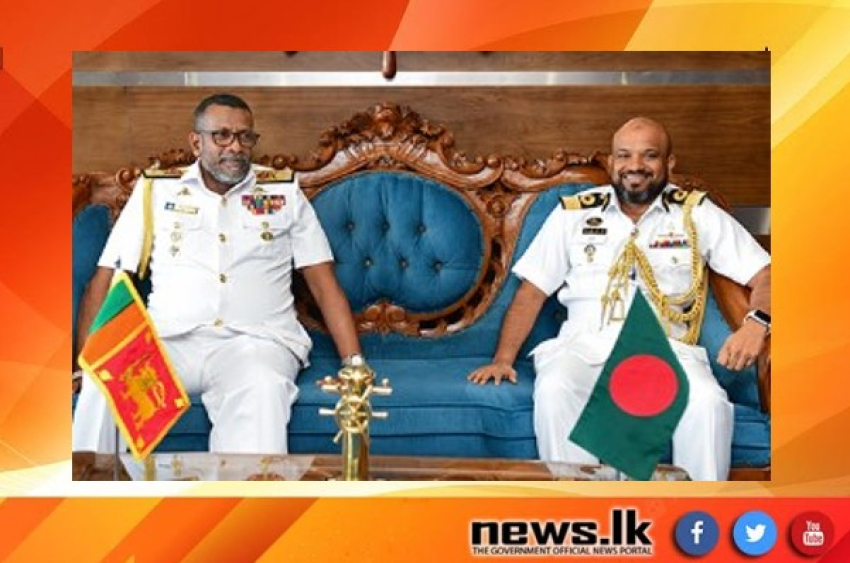 Defence Advisor at Bangladesh High Commission in Sri Lanka calls on Commander of the Navy