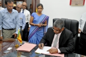 PC Minister signs Gazette notification