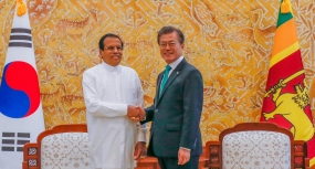 Sri Lankan and South Korean leaders asked for Peace dialogue