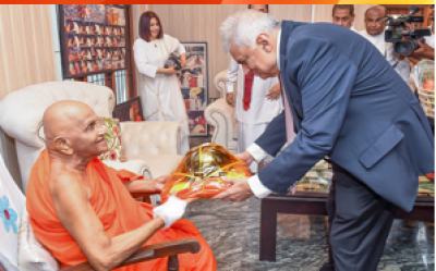 President Joins Charity Event Celebrating Reverend Murutthettuve Ananda Thera’s Birth Anniversary