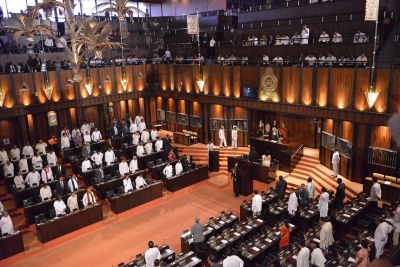 Parliament meets following the opening of the session