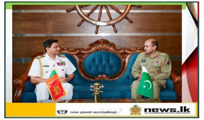 Newly appointed Pakistan Defence Advisor pays courtesy call on Commander of the Navy