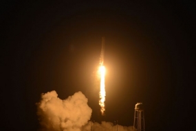 Supply rocket headed to space station explodes