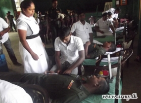 Blood donation campaign on Vavuniya Hospital’s SoS Request