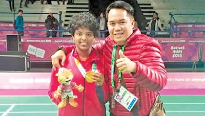 Hasini takes first gold medal at Youth Olympics
