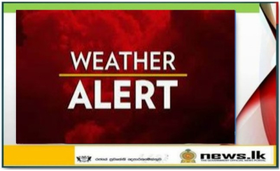 Showers will occur in Eastern province and in Polonnaruwa and Mullaitivu districts during the morning