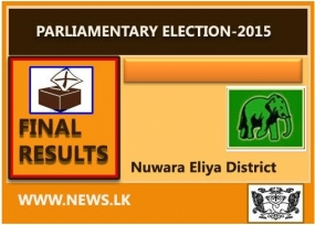 Final Result – Nuwara Eliya District