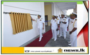 New AOPV Stores and Workshop Complex declared open at Naval Dockyard
