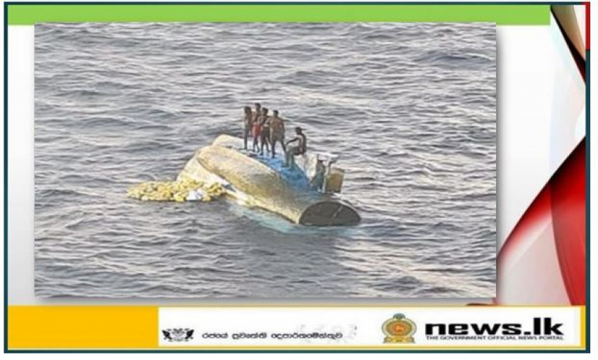 Navy renders assistance to fishermen of distressed local fishing vessel at sea