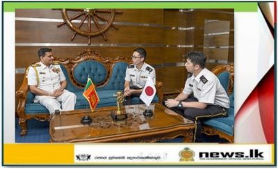 Outgoing Defence Attaché at Embassy of Japan in Sri Lanka calls on Commander of the Navy
