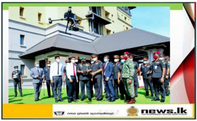 New 15th Drone Regiment of the Sri Lanka Artillery Inaugurated to Meet with Future Challenges