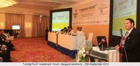 Turning Point” Investment forum inaugurated by Minister Basil Rajapaksa