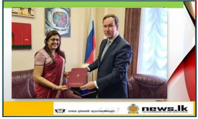 Prof. Janitha A. Liyanage assumes duties as the Ambassador of Sri Lanka to Russia