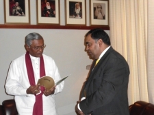 Indian High Commissioner calls on the Speaker of Sri Lankan Parliament