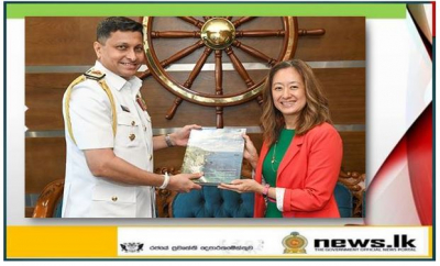 U.S. Ambassador to Sri Lanka meets with Commander of the Navy