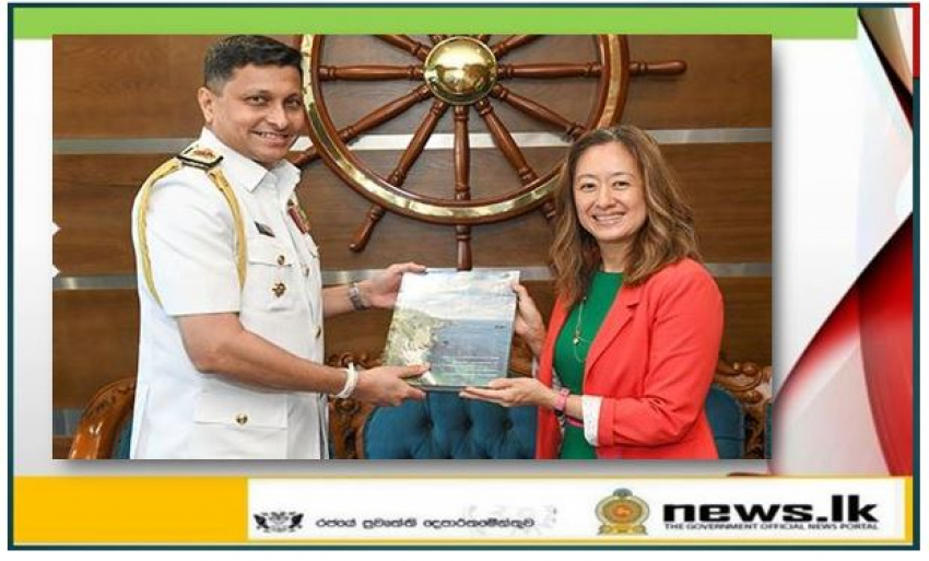 U.S. Ambassador to Sri Lanka meets with Commander of the Navy