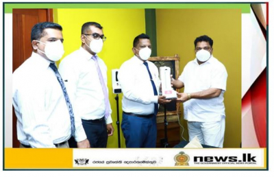 A program to provide free automatic sanitizer equipment to all schools in Sri Lanka – State Minister Piyal Nishantha de Silva.
