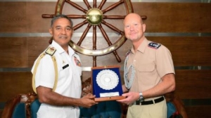 Military Attaché at the German Embassy in India visits Naval Headquarters