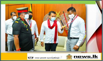    World-Class Gold &amp; Bronze Medalists in Paralympics - 2020 Welcomed at Ministry of Sports