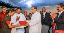 "Ranaviru Real Star" Mission !V winner receives new house from President