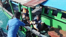 SLN renders assistance to Indian fishing trawler in distress in Sri Lankan waters
