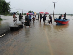 Floods inundate Polonnaruwa