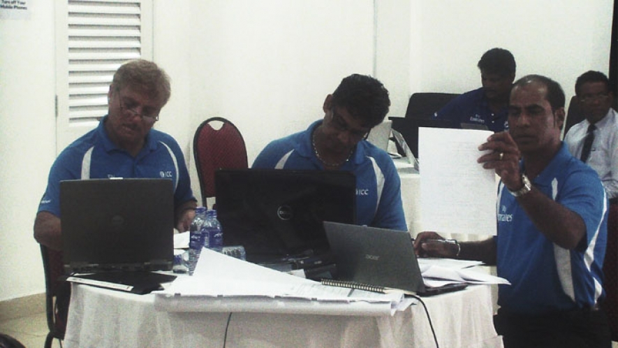 Regional ICC Panel Umpire workshop in Sri Lanka