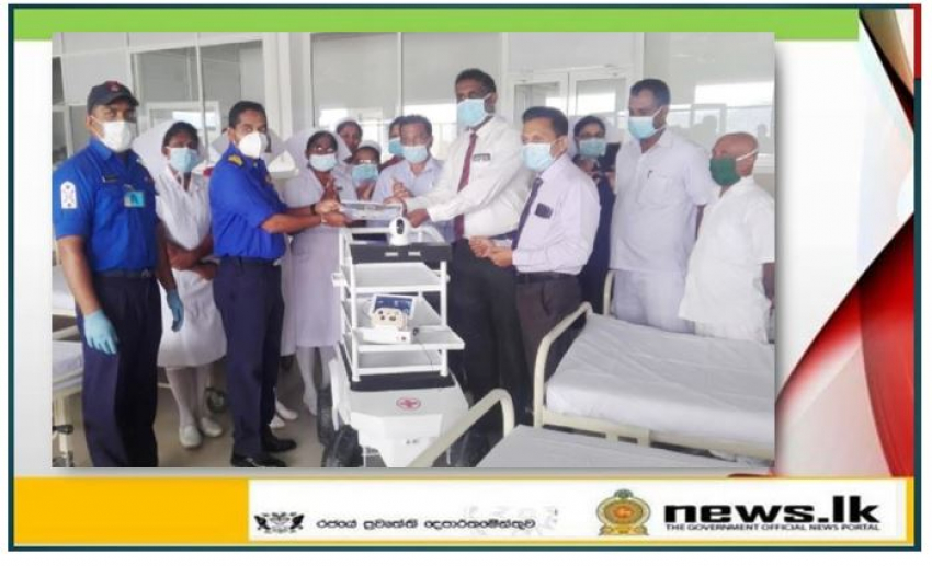 Navy-made another ‘Medi Mate’ handed over to Base Hospital – Theldeniya