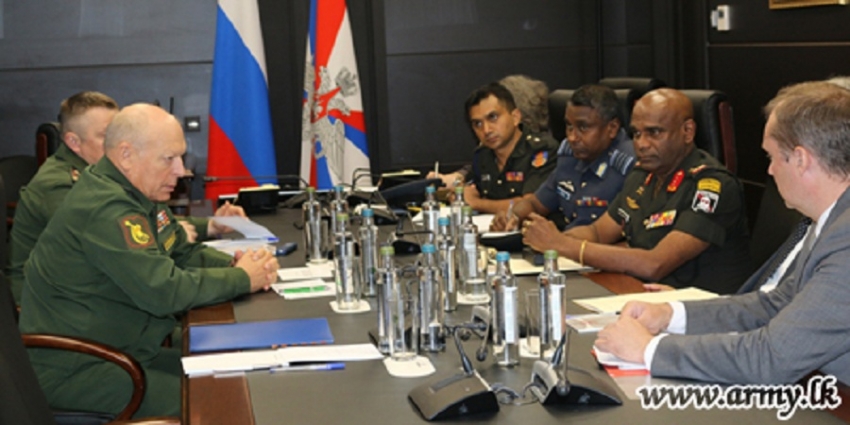 Army Relations between Russia - Sri Lanka Open up Training Slots for Armed Forces
