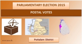 Postal Votes– Puttalam District