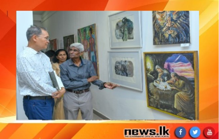 A special art exhibition to commemorate Sri Lanka&#039;s 75th Independence