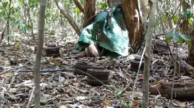 Haul of landmines found in Vavuniya