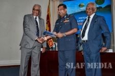 "History of SLAF Diyatalawa and SLAF Regiment" presented to CDS