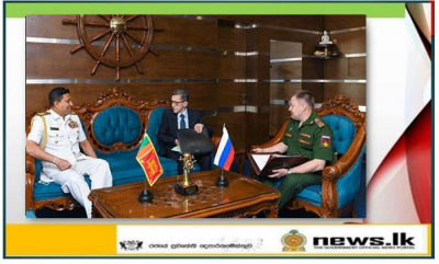 Ambassador of Russian Federation to Sri Lanka meets with Commander of the Navy