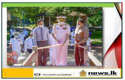    Navy-constructed ‘Latha Mandapaya’ and ‘Lotus Pond’ at University of Peradeniya declared open