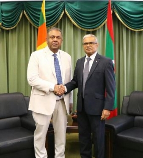 Foreign Minister meets his Maldivian Counterpart