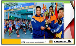 Army Road Race-2020' Flagged off at Army HQ Entrance Covers 22 Km