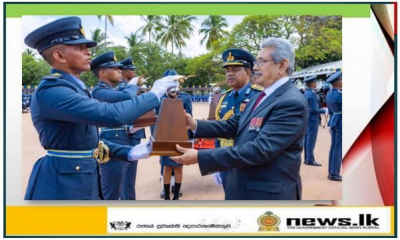 Highest number of officers in the history of SLAF commissioned at SLAF base Katunayake