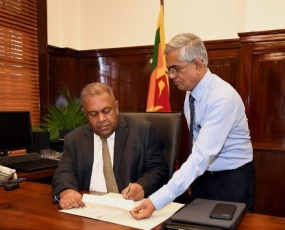 Finance Minister assumes duties