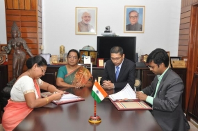 Agreement for Indian Housing Project in Central and Uva Provinces signed