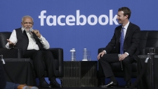 PM Modi hails the political power of social media at Facebook's headquarters