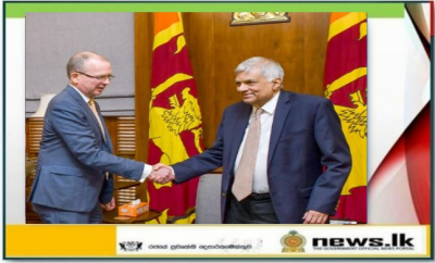 Outgoing Canadian High Commissioner, French Ambassador Call on President Wickremesinghe