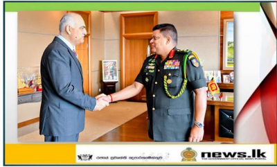 New High Commissioner of Pakistan Extends Courtesies to General Shavendra Silva